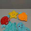 AWOOF No Stuffing Squeaky Dog Toys - Indestructible for Large, Medium, Small Dogs - Interactive, Durable Birthday, Christmas Gifts with Animal or Fruit Themes