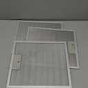 [3-Pack]Updated W10169961A Range Hood Filter Replacement,10.5 x 12 Inch 5-Layer Aluminum Mesh Grease Filters Compatible with Whirlpool, KitchenAid,Jenn-Air Vent Hoods - Efficient Grease Blocking