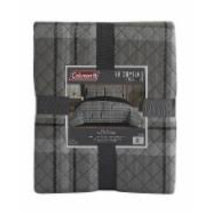 Coleman Gregory Plaid 1 Quilted King Sham