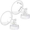 Pump Part Compatible with Spectra S1/S2 Pumps; Incl 27mm Wide Mouth Flange; Not Original Spectra Flange (Two Flanges)
