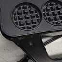 Waffle Maker, Reemix Multi Mini Waffle Iron Bake 8 x 1.8 Inch Small Waffles, Nonstick Waffle Iron with Quick Heat-Up, Simple & Easy Tiny Chaffle Baker for Home & Restaurants, Small Bites for Kids