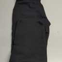 Womens French Terry Pants, Pocket Lounge Pants for Women, Lighter-Than-Fleece Loungewear, M, Black