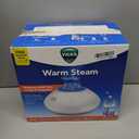 Vicks Warm Steam Vaporizer & Humidifier 1.5 Gallon Tank for Small and Medium Rooms, Night Light, Works with VapoPads and VapoSteam