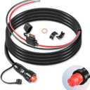 010-11425-01 Threaded Power Cable 6ft./1.8m - fit for Garmin GLS, GPSMAP, GSD, LiveScope - Include Locking Ring, Replace for Garmin 010-11425-01 Threaded Power Cable f/GLS 10