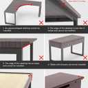 HONJIE Computer Arm Rest for Desk, Suitable for Office desks, Sturdy Mouse arm Support, Computer Desk Extender, Suitable for Home and Office