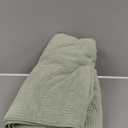 Oliven 8 Piece Oversized Green Bath Towel Set-2 Extra Large Bath Sheets,2 Hand Towels,4 Washcloths-400GSM Soft Highly Absorbent Quick Dry Beach Chair Towel Woven Towel for Bathroom Hotel and Spa