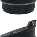 Replacement Parts 2 Piece Sip Seal Lids, Compatible with Nutri Ninja 16oz CupBL660/BL740/BL770/BL771/BL772/BL780/BL810/BL820/ BL830/BL203QBK/BL201C/BL201/QB3000/QB3000SSW/QB3004/QB3005