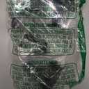 Adjustable Wood/Glass Shelf Bracket Wall Mount, Black, 4 Pack