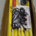 Baseball and Softball Rebounder Net,Baseball Rebounder,Volleyball Rebounder,Pitch Back Net,Multi-Sport Training Rebound Screen,with Pitching Target,Easy Adjustable Angles (33.5x33.5 IN)