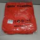 Girls Red Ghost Bride Costume Halloween Carnival Dress Up Cosplay Outfits (6-7Y)