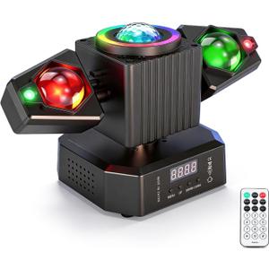 Dreamland Party Disco Light, Disco Ball Dj Light Sound Activated with Remote Control Stage Strobe for Parties KTV Christmas (Angel)