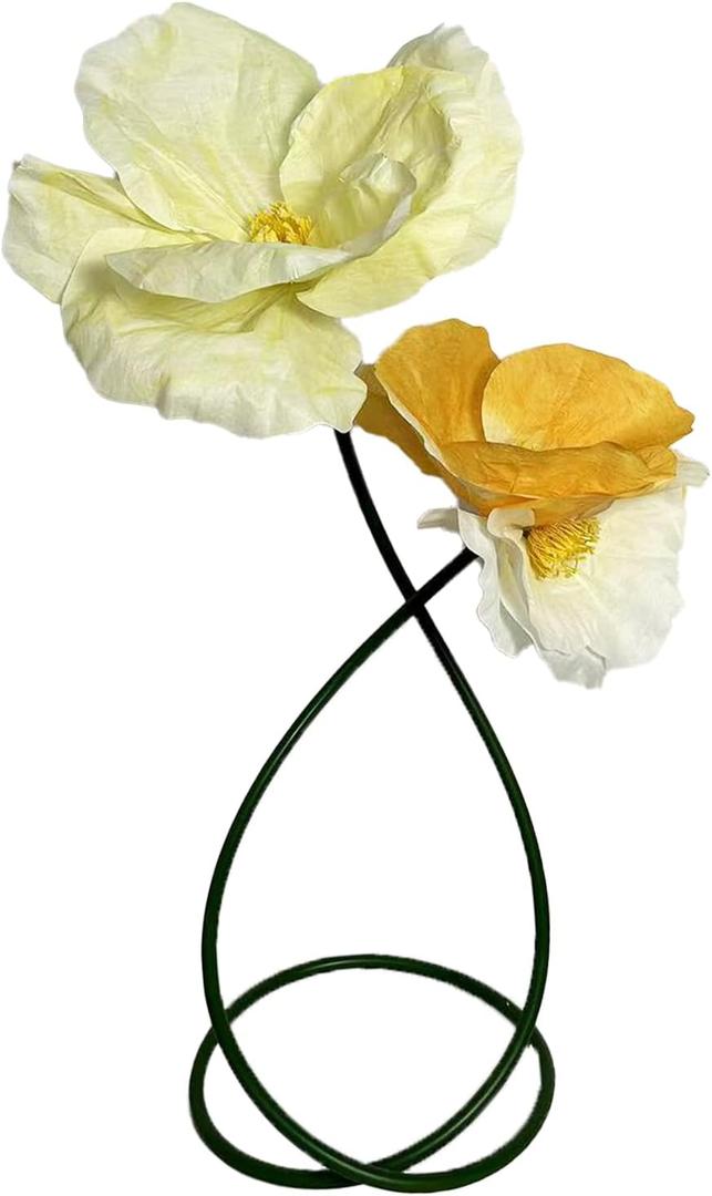 Yellow Champagne Gold White Flowers Decoration for Party