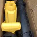 PULITUO 3 in 1 Electric Leaf Blower Vacuum Mulcher with Bag, 530CFM & 170MPH Leaf Vacuum Corded Blowers for Lawn Care, 15:1 Powerful Leaf Mulcher with Shoulder Strap (Yellow)