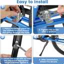 VECKUSON Kickstand for Kids Bike, Bicycle Kickstands Center Mount for 16 18 20 22 Inch Bicycles Adjustable Aluminum Alloy Kickstands for 16-18-20inch 18-20-22inch Mountain Bike