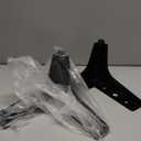 Furniture Legs Metal Feet: Cabinet Legs 4 Inch Triangle Feet Replacement Dresser Legs Set of 4 (Black)