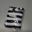 Black Striped Dog Suit wit Green Wig Scientist Dog Costume Pet Costume Cosplay Clothes Outfit Accessories Party Favors (Small, Striped Clothes with Wig)