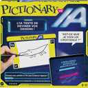 Mattel Games Pictionary vs AI HYH76 - Interactive Board Game against Artificial Intelligence, Drawing Game for 2 to 4 Players, Toy for Children and Adults, from 8 Years, French Version