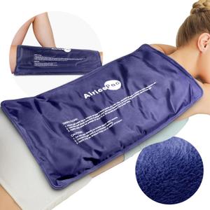 Extra Large Gel Flexible Back Ice Packs for Injuries Reusable, 11x 20 Cold Pack Wrap for Knee Leg Neck Shoulder Hip Back Pain Relief, Cold Compress Therapy for Swelling, Bruises, Surgery