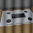 MERACH Vibration Plate Exercise Machine, Curved Vibration Plate for Lymphatic Drainage Weight Loss, Vibrating Plate with Real-Time Calorie Tracking on LED Display, Workout Equipment for Home Women Men (Black)