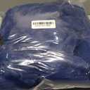 MEGO Kids Fluffy Faux Rabbit Fur Bean Bag Chair Cover(No Filler), Luxury Plush Shaggy Wide Striped Stuffed Animal Storage Bean Bag, Fuzzy Furry Ribbed Beanbag Cover Kids Girls Teens Adults, Navy Blue (Small(28"x28"x32"))