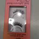 Lilly Lashes Self Adhesive Eyelashes (Half Lashes), No Lash Glue Needed, Body Heat Activated Press on Lashes, Reusable Self Adhesive Eyelashes Up to 5x, Easy to Apply & Remove (StarCatcher)