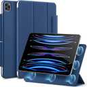 ESR for iPad Pro 11 Inch Case, iPad Pro 11 Folio Case (2022/2021/2020, 4th/3rd/2nd Generation), Convenient Magnetic Attachment, 2-Way Stand, Full Pencil 2 Support, Rebound Magnetic, Navy Blue