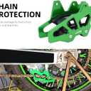 7 x AnXin Motorcycle CNC Chain Guide Guard Protection for KX250F 2009-2018 KX250 2019-2024 KX450F 2009-2018 KX450 2019-2024 KLX450R 2018-2019 KX250X KX450X