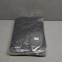 Oudain 3 Pcs Plastic Picnic Table Cover Checkered Tablecloth Fitted Rectangular Table Cloth 30 x 72 Inch Vinyl Waterproof Flannel Backed with Elastic Rim for Indoor Outdoor Picnic Party(Black)