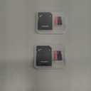 2 Pack Micro Memory Card 64 GB with Adapter, C10/U3/UHS-I/A1, TransFlash Card, TF Card for Camera, Smartphone, Tablet, Drone (Red 64GB *2)