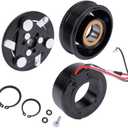 AC Compressor Clutch Kit Replacement for Buick Rainier Chevy Trailblazer GMC Envoy XL Olds Bravada Isuzu Ascender 4.2L L6 2002-2009 88892743 25825339