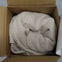 MIULEE Decorative Linen Pillow Covers 18x18 Inch Natural Beige Boho Farmhouse Neutral Christmas Couch Throw Pillows for Bed Pack of 2 Accent Modern Pillowcase Sofa Livingroom Home Decor