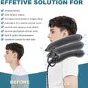 Neck Stretcher, Cervical Traction Device, Neck Traction Device, Adjustable Inflatable Neck Braces for Neck Pain and Support, Neck Stretcher Cervical Traction, Neck Decompression Home Use (Gray)
