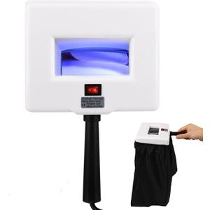 Woods Lamp Analyzer, Portable Detection Light with Black Shade Cloth, 3x Magnification, Human, Cat, Dog Care LB226