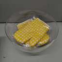 EliteVibe 12 inch Glass Microwave Splatter Cover, Glass Microwave Cover for Food, 5 Inch Tall Plate Splatter Lid Guard, Kitchen Serving Dish Covers, BPA Free, Non Plastic, Dishwasher Safe