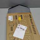 Rest-Eazzzy Cat House for Outdoor Cats, Weatherproof and Insulated Feral Cat House with Mat and Clip, Easy to Put Together, Selfwarming Cat Shelter for Winter(Grey, Waterproof House-S)