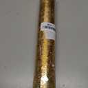 Snowkingdom Glitter Metallic Gold Table Runner 11 Inch x 32 Feet Thin Mesh Sparkle Runner Roll Gold Table Decorations for Wedding Bridal Shower, Baby Shower, Christmas, Birthday Party 1PC