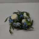 3 Pack Artificial Flowers Bouquet Fake Flowers Plants Blue Faux Flower Arrangements for Wedding Home Centerpieces Decor