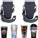 Universal Studios Must Haves Freestyle Cup Sling. Epic Universe Theme Park Essentials (Black, 2-Pack)