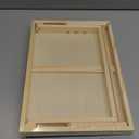 Aiokuo Tabletop Wooden Easel Stand, Adjustable Art Easel for Painting, Drawing, Sketching, Canvas, Books & Artwork Display