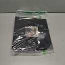 Photo Album Self Adhesive Scrapbook Album for 3x5 4x6 5x7 8x10 Pictures,40 Pages Linen Cover with Display Window DIY Photo Book,Ideal Gifts for Family Travel Wedding Baby (Black)