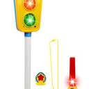 Kiddie Play Traffic Light Toy for Kids Cars and Bikes with Lights and Sounds