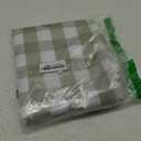 Checkered Tablecloth Rectangle Waterproof Gingham Table Cloth Washable Buffalo Plaid Table Cover Wrinkle Free for Kitchen, Dining and Outdoor Picnic, 52 x 70 Inch, Sage Green and White