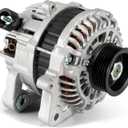 11537N High Output Alternator 12V 95A Compatible with Honda Civic 2012-2015,6-Groove Pulley Clockwise,Replacement 31100R1AA01