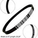 203591 Go Cart Driver Belt for Comet 203591 Yerf Dog Q43103W Q43203W & Kartco 7655