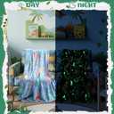 2 Pcs Christmas Blanket Gifts Dinosaur Glow in The Dark 50" x 60" Soft Fleece Throw Blanket Gifts for Home Christmas Decor Winter Holiday Birthday Party Favor