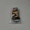 For Bare Feet Camo Boom 3 Pack Ankle Sock (Large, Team Color)