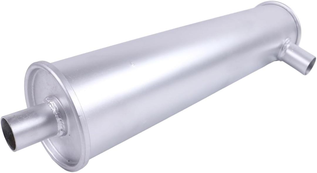 JZGRDN 1-3/8" Exhaust Muffler 155-1258 1551258 Compatible with Cummins RV Trailer Camper Generator Onan RV Generator