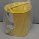 Umbra 1.25 Gallon Mini Waste Can with Removable Swing-Top Lid - Small Garbage Bin for Kitchen, Bathroom, Bedroom, Office - Compact Trash Can Fit Under Tables & Counters - Yellow
