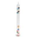 20.5inch Large Glass Galileo Thermometer with 10 Multi Colored Balls with Gold Tags from 60F to 96F Galileo Thermometer Gorgeous Gift for Family Friends Present Home Office Indoor and Outdoor Dcor