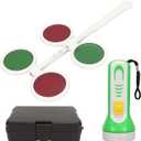 Worth 4 Dot Light, Worth 4 Light Test, Electronic Portable Eye Suppression Check Binocular 4 Dot Light for Children Adults Spectacles Store